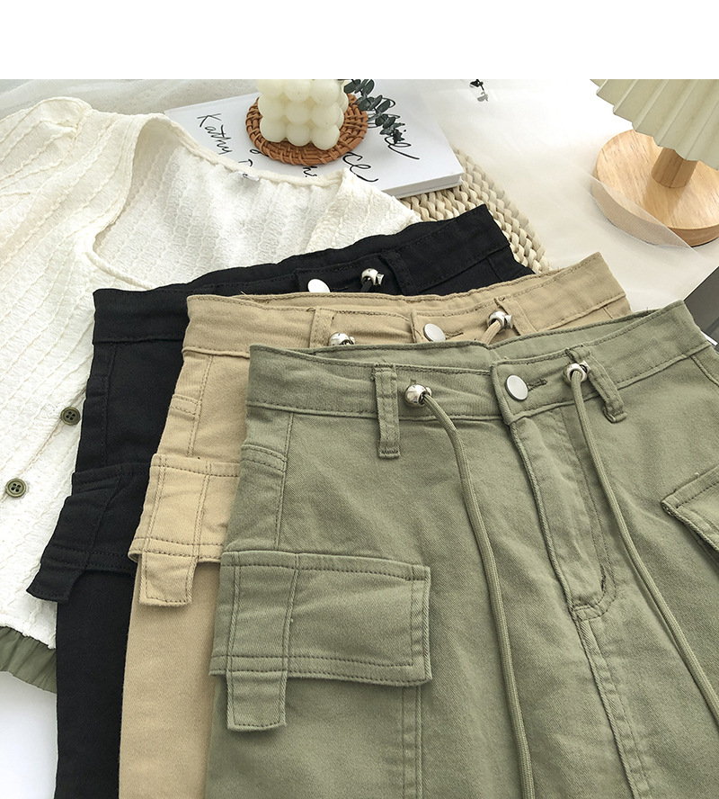 236g Weight Above Knee Dress Length Type Hip Skirt Dresses Type Denim Fabric Type Mid Waist Waist Line Micro-Elastic Elasticity Holiday, Daily Occasion Regular Fit Fit Type Printing Pattern Summer, Spring Season Women's Gender Streetwear Style Slim High Waist Denim Skirt Women's Summer Retro Slim Short Skirt 4
