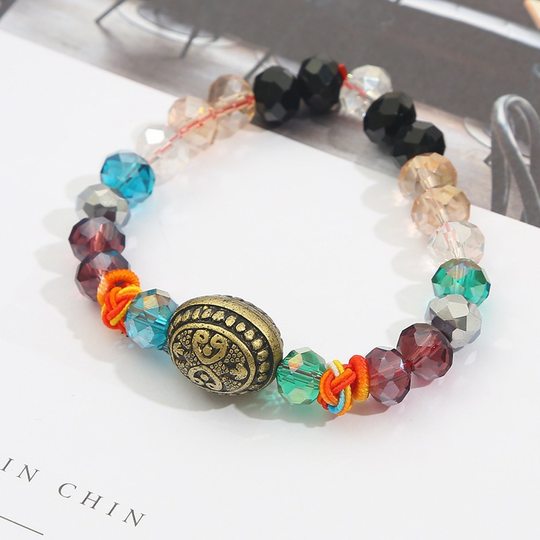 20/pack coil pineapple buckle DIY bracelet hand-woven jewelry accessories Chinese knot braided rope necklace cross-border hot sale