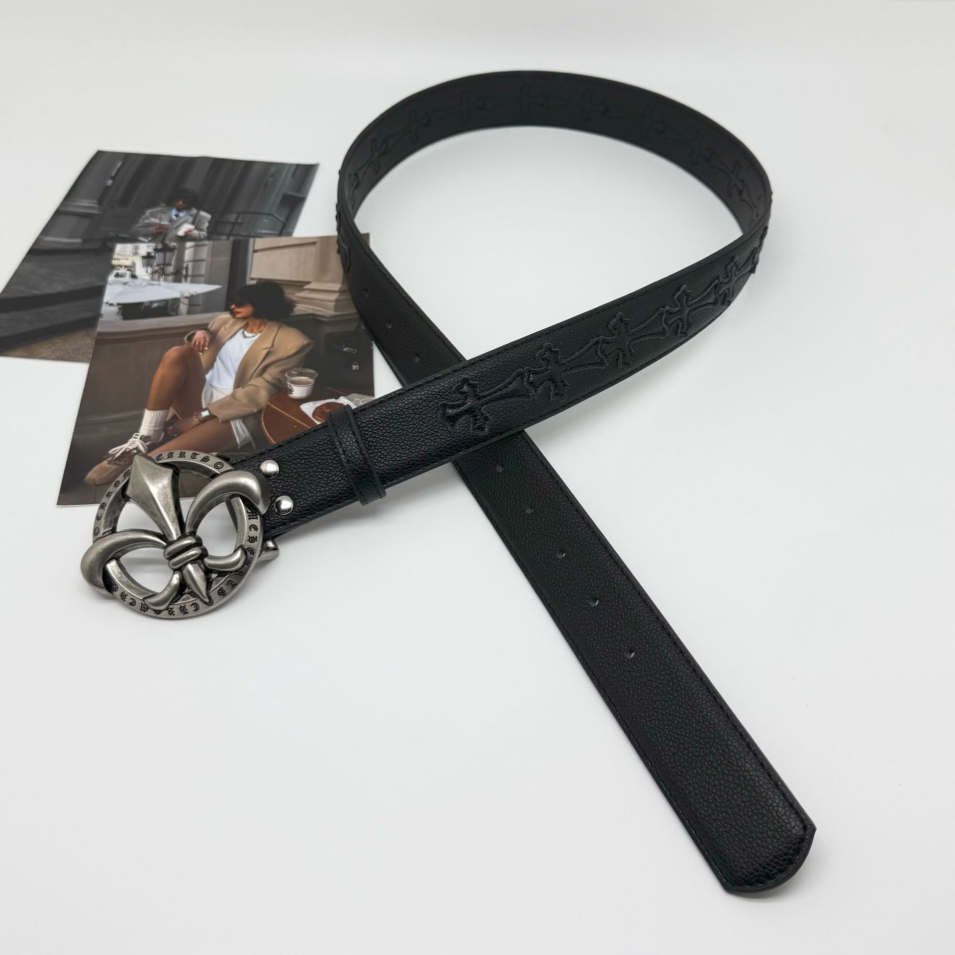 Cinturón cross de color CH cinturón clásico cinturón de jeans para hombres y mujeres cinturón de moda retro cinturón de moda cinturón de moda