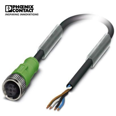 菲尼克斯传感器/执行器电缆SAC-4P- 1,5-PUR/M12FS-1668108