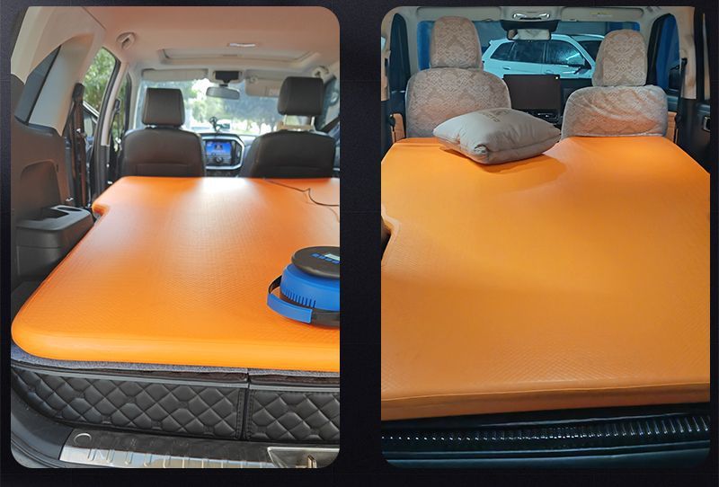 Customized Car Brushed Inflatable Mattress Portable Outdoor Travel Bed Folding Nap Bed Can Be Customized for Any Model