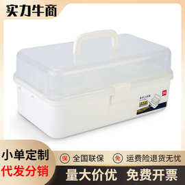 deli得力68303美术工具箱16寸画画专用多功能画箱文具收纳工具箱