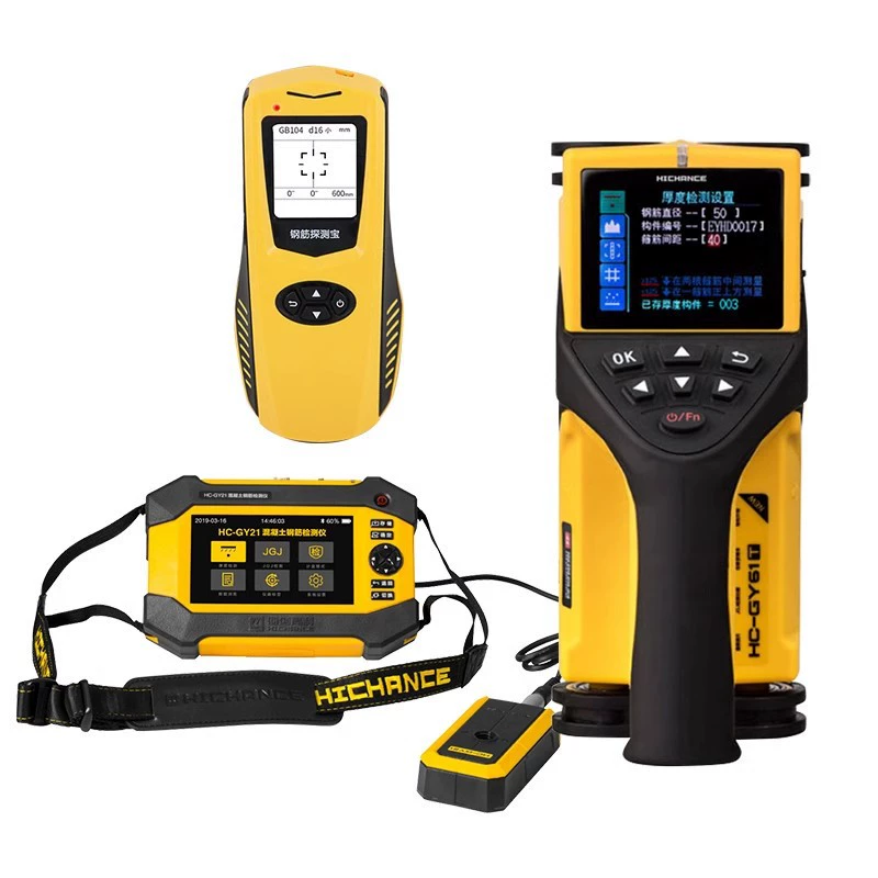 Детектор арматуры для бетона Gaoke Concrete Reinforcement Bar Detector Protective Layer Thickness Testing Integrated Reinforcement Scanner Detector