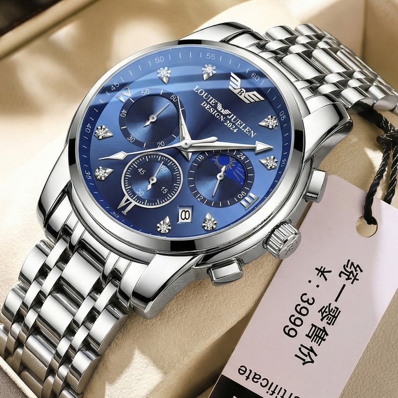 Louie Juelen Men's and Women's Watches, Louie Juelen Brand Quartz Wristwatches, Popular Foreign Trade Products, Dropshipping Available