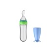 Silicone children's feeding bottle for supplementary food