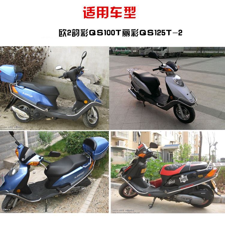 Motocicleta de pedal ligero Euro2 elemento de filtro de aire QS100T Licai QS125T - 2 filtro de aire