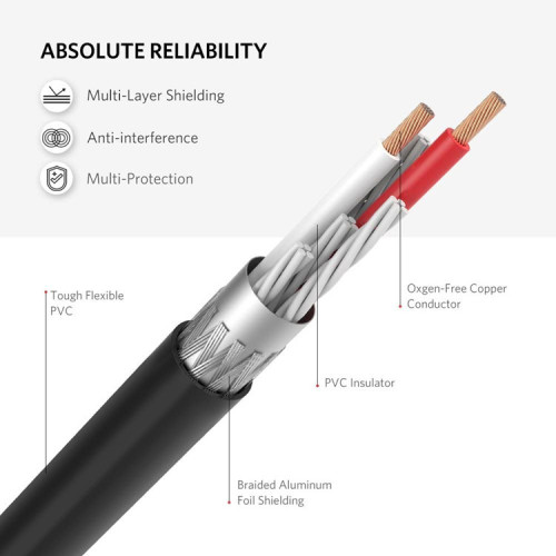 Female to RCA one-to-two 3.5 audio cable Lotus head audio cable to mobile phone to audio