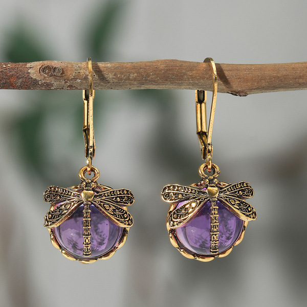 Creative retro crystal pendant