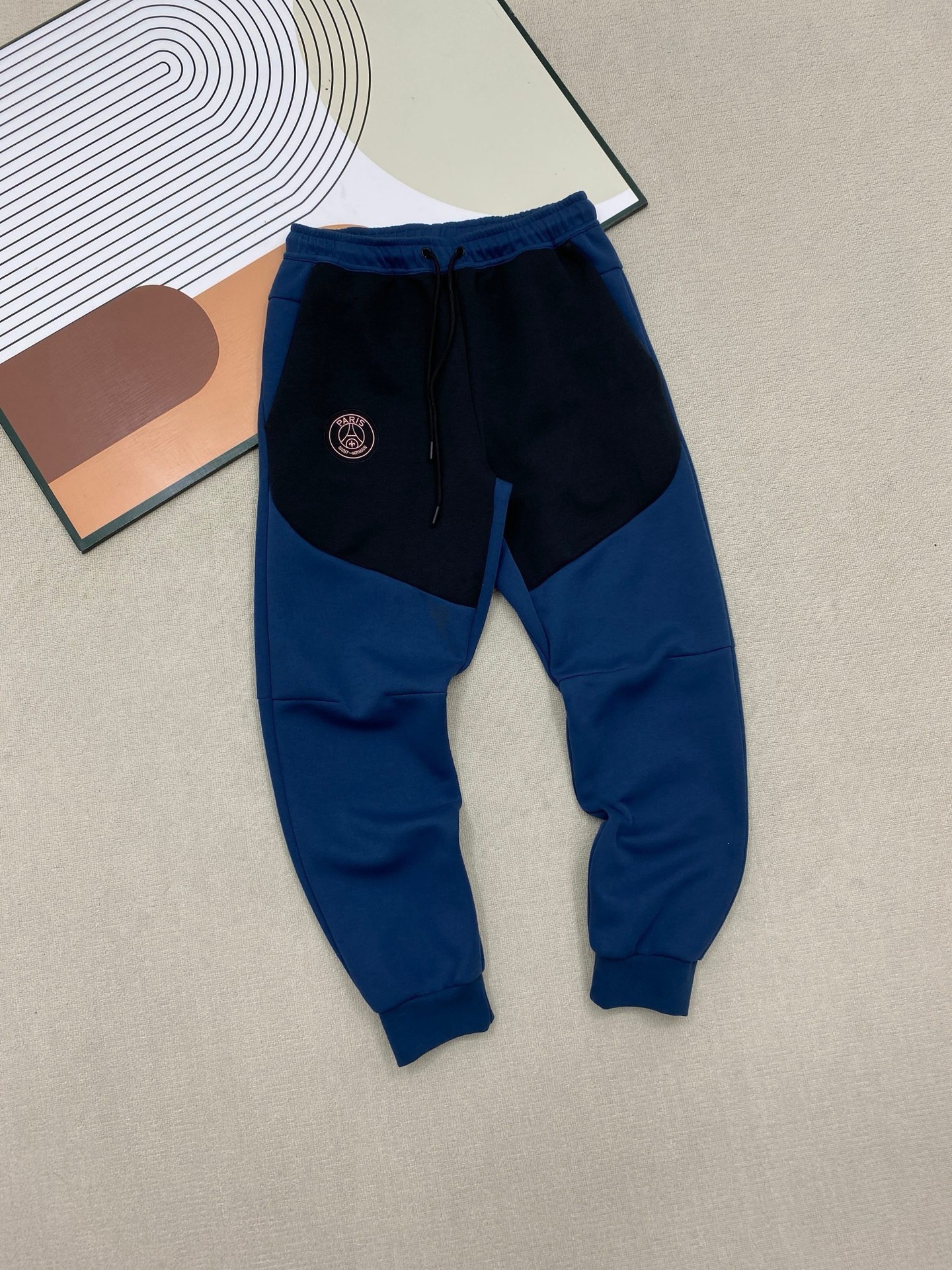 Pants. black and blue / M