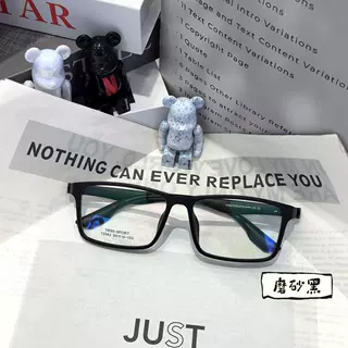 超轻TR防蓝光眼镜59超大框无螺丝男商务斯文12582休闲镜可配度数
