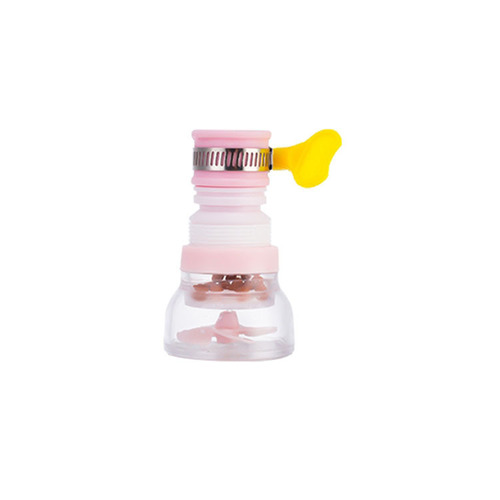 Hot selling faucet splash-proof shower head Retractable kitchen water purification filter Rotating medical stone water-saving shower head