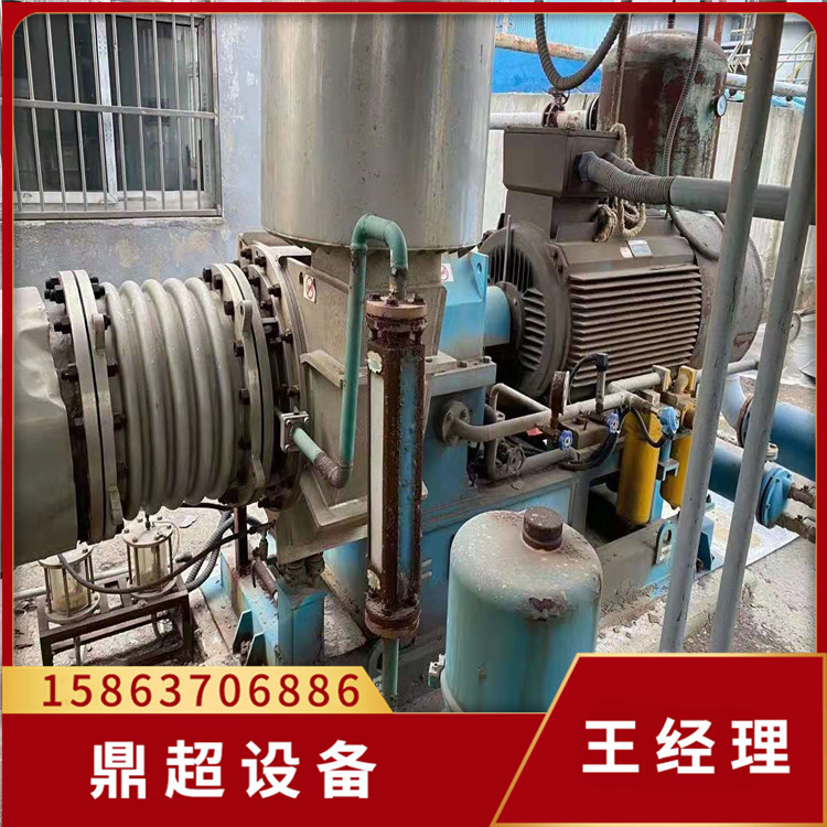 二手蒸发压缩机设备 二手七吨MVR蒸发器 二手内循环钛材蒸发器