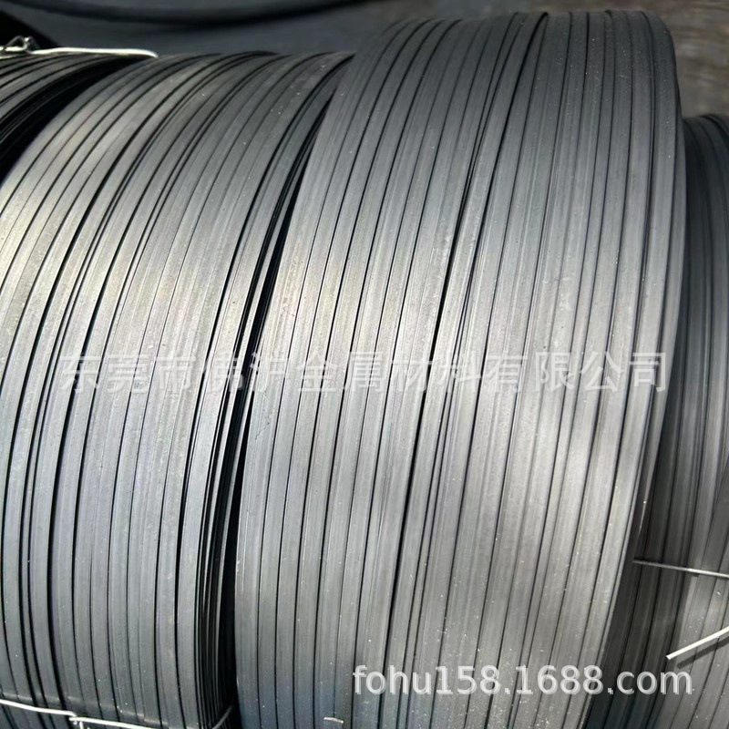 304 201 316不锈钢半硬扁线 全硬特硬扁线方线调直切1.5*4 1.5*5