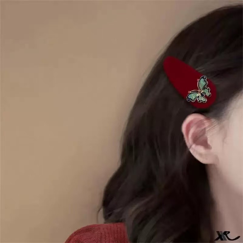 璀璨星河~黑曜石闪钻名族风铃铛流苏发夹女感甜美前额侧边夹包邮|undefined