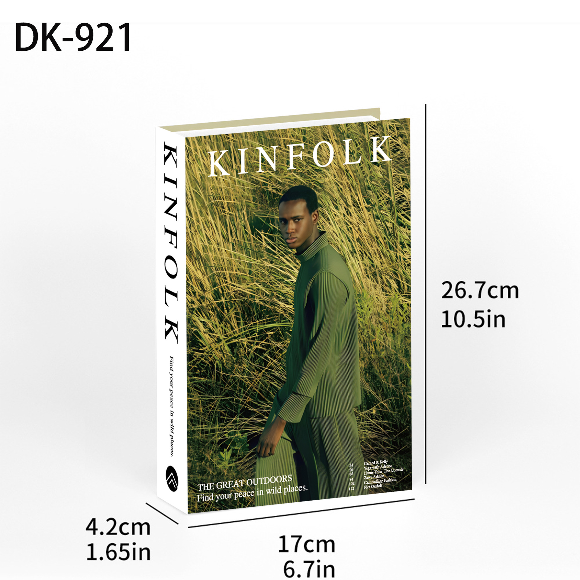 Libros falsos plegables estilo nórdico/INS, props de fotografía, decoración suave, muestra de fábrica