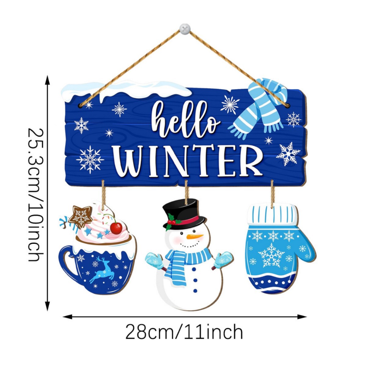 Transfronterizo temu explosión decoración del hogar invierno elementos de Navidad logotipo de madera de Navidad decoración creativa