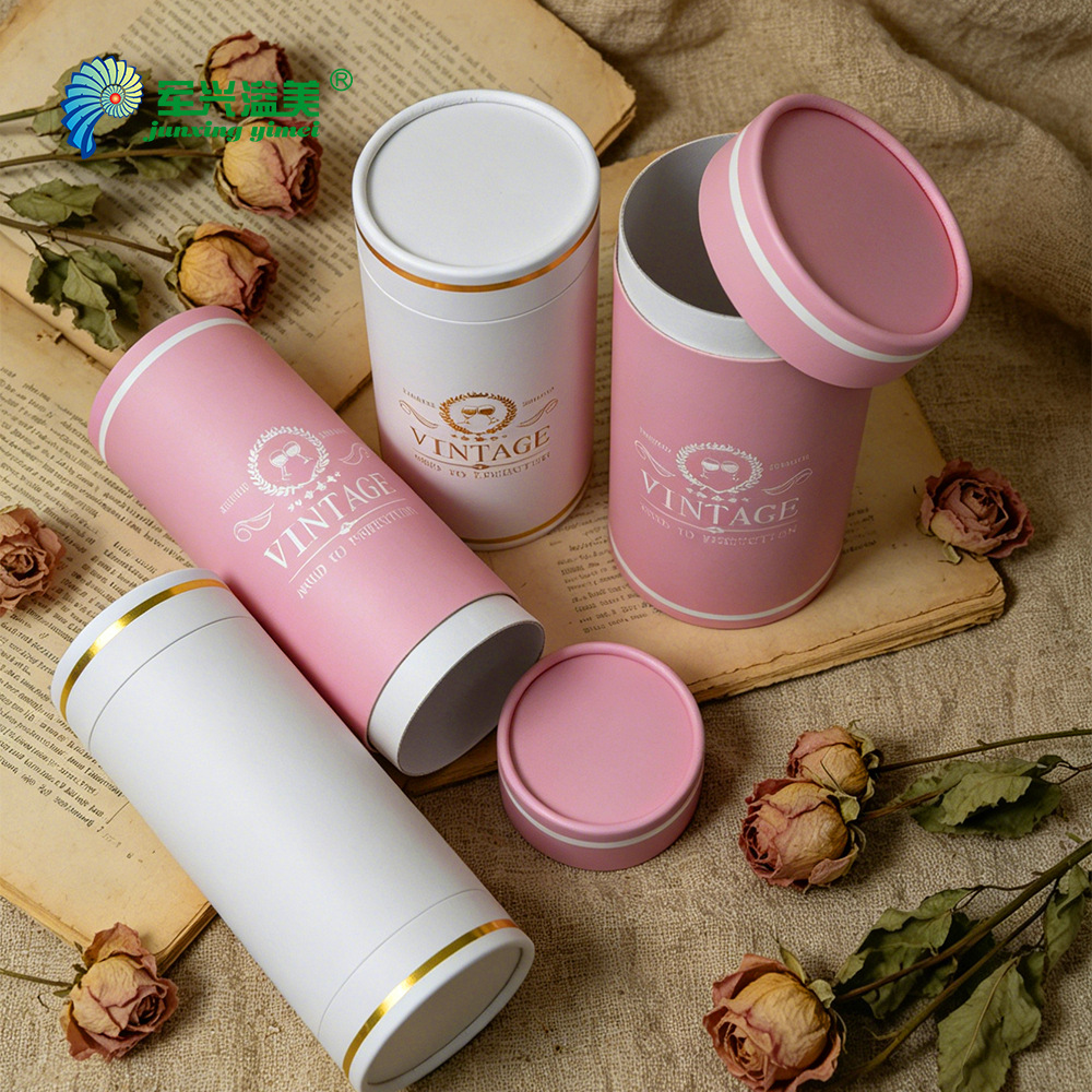 Tubo Cilíndrico de Cartón Kraft para Botellas de Papel Kraft y Cartón, Rígido, para Botellas y Licores