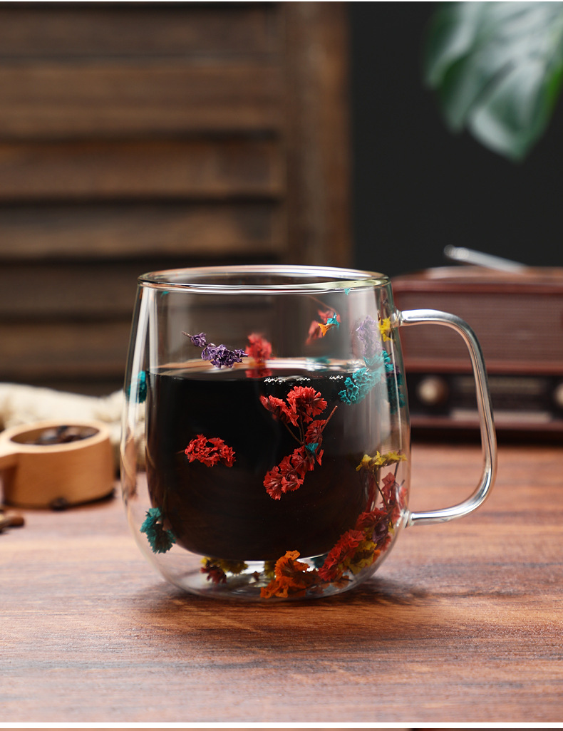 Casual Vacation Multicolor Borosilicate Glass Water Bottles 1 Piece display picture 2