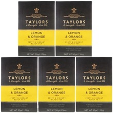 泰勒TAYLORS 英国进口茶源20片*5盒独立便携装袋泡茶口袋茶伴手礼
