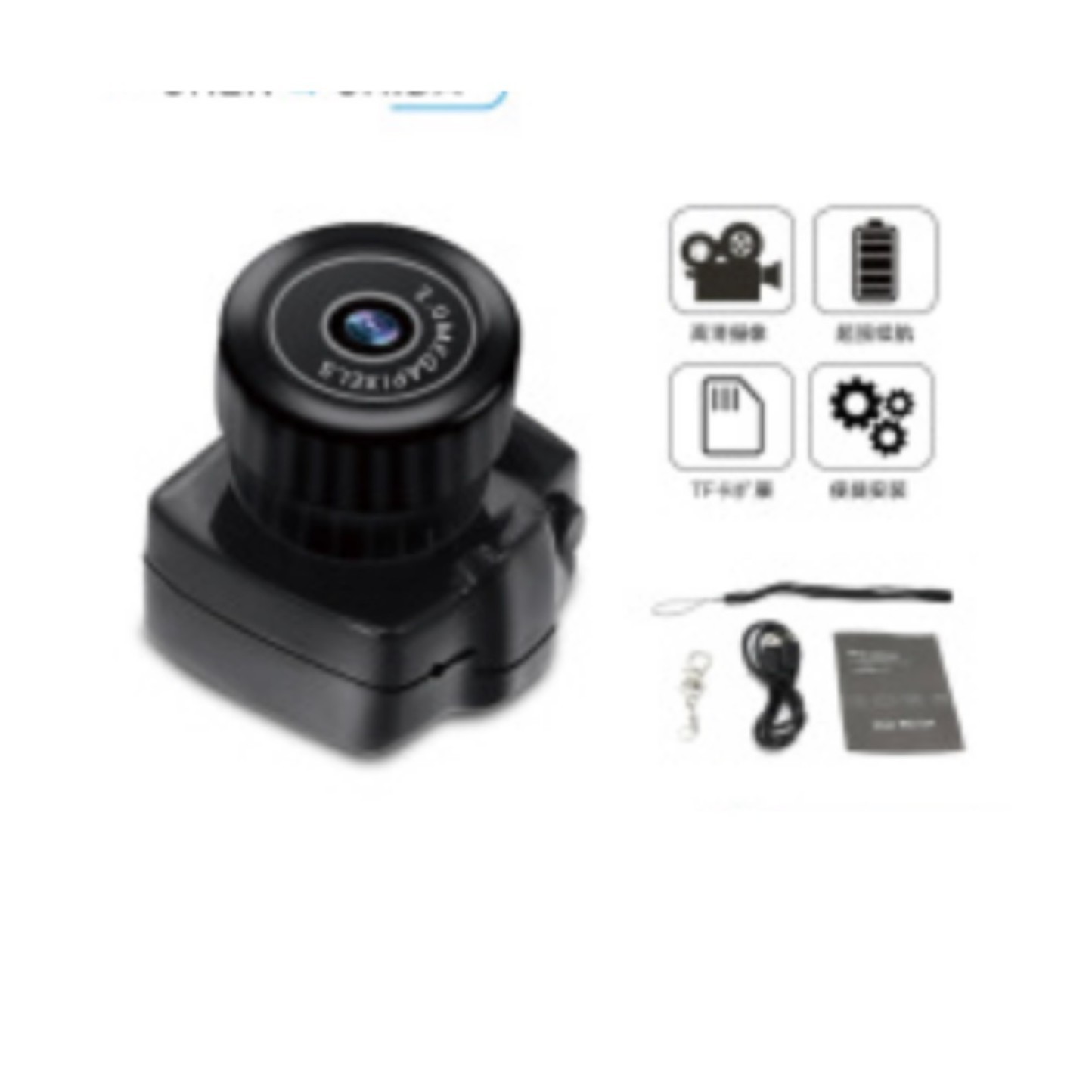 Cross-Border English Version of the Camera Video Recorder Network Camera Dvr1080P Hd Sports Camera 3000