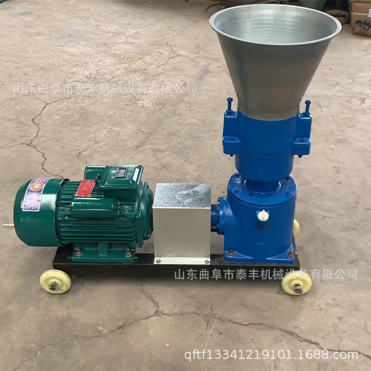 猪牛羊饲料颗粒机 秸秆牧草制颗粒饲料机组 家畜家禽饲料颗粒机械