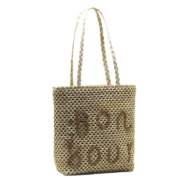Beach straw one-shoulder bag
