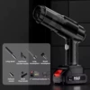 US standard brushed black * 5 batteries * all-in-one blowing and suction vacuum cleaner + free 7 functional parts