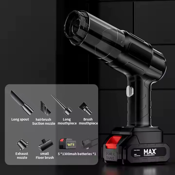 Handheld wireless vacuum cleaner charging, high power