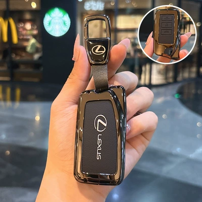 Suitable for Lexus: Static Rod/Key Bag - type-a-black-car-logo-buckle