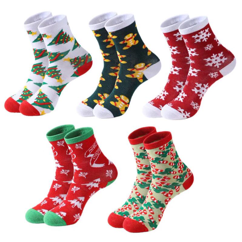 26 Years of Cross-Border Amazon Christmas Autumn and Winter European and American Snowflake Christmas Tree Socks, New Mid-Calf Christmas Socks 26 Years of Cross-Border Amazon Christmas Autumn and Winter European and American Snowflake Christmas Tree Socks, New Mid-Calf Christmas Socks