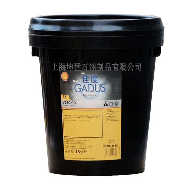 壳PAI佳度S2V220 00号 锂皂基极压润滑脂 Gadus黄油 可开发票18kg