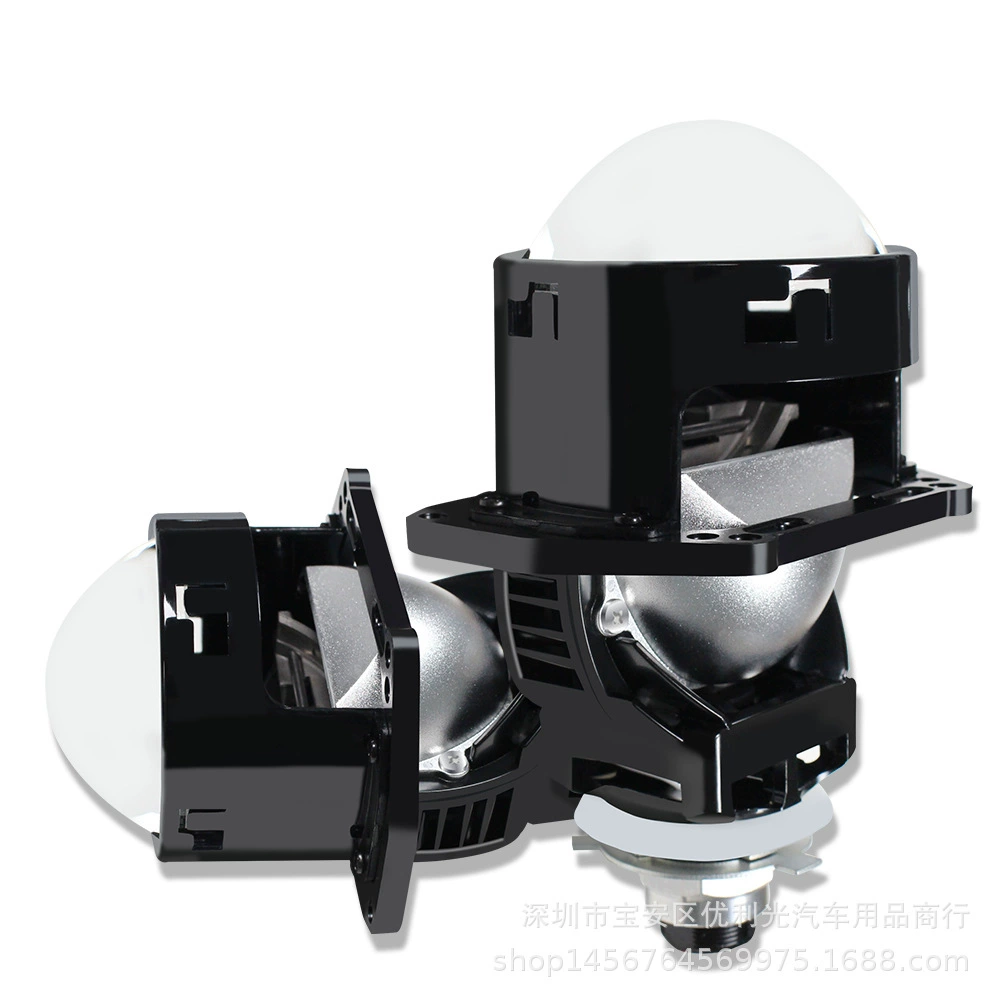 Новая светодиодная фара с двойным светом и линзами без потерь двойной свет Чашка прожектор высокой мощности лазерный прожектор Светодиодная фара