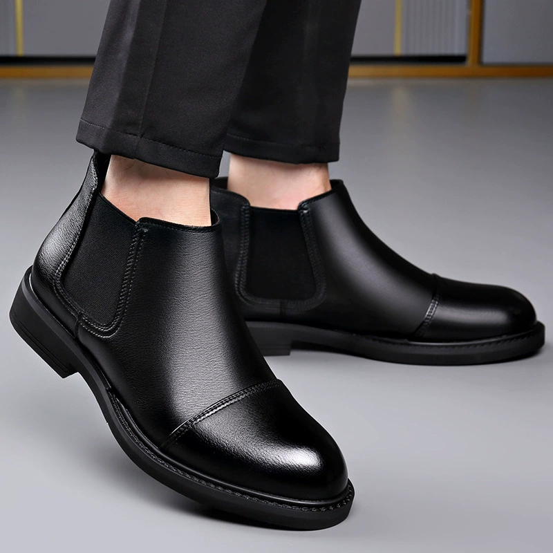 Martens, демисезонные челси, модные флисовые теплые ботинки для отдыха