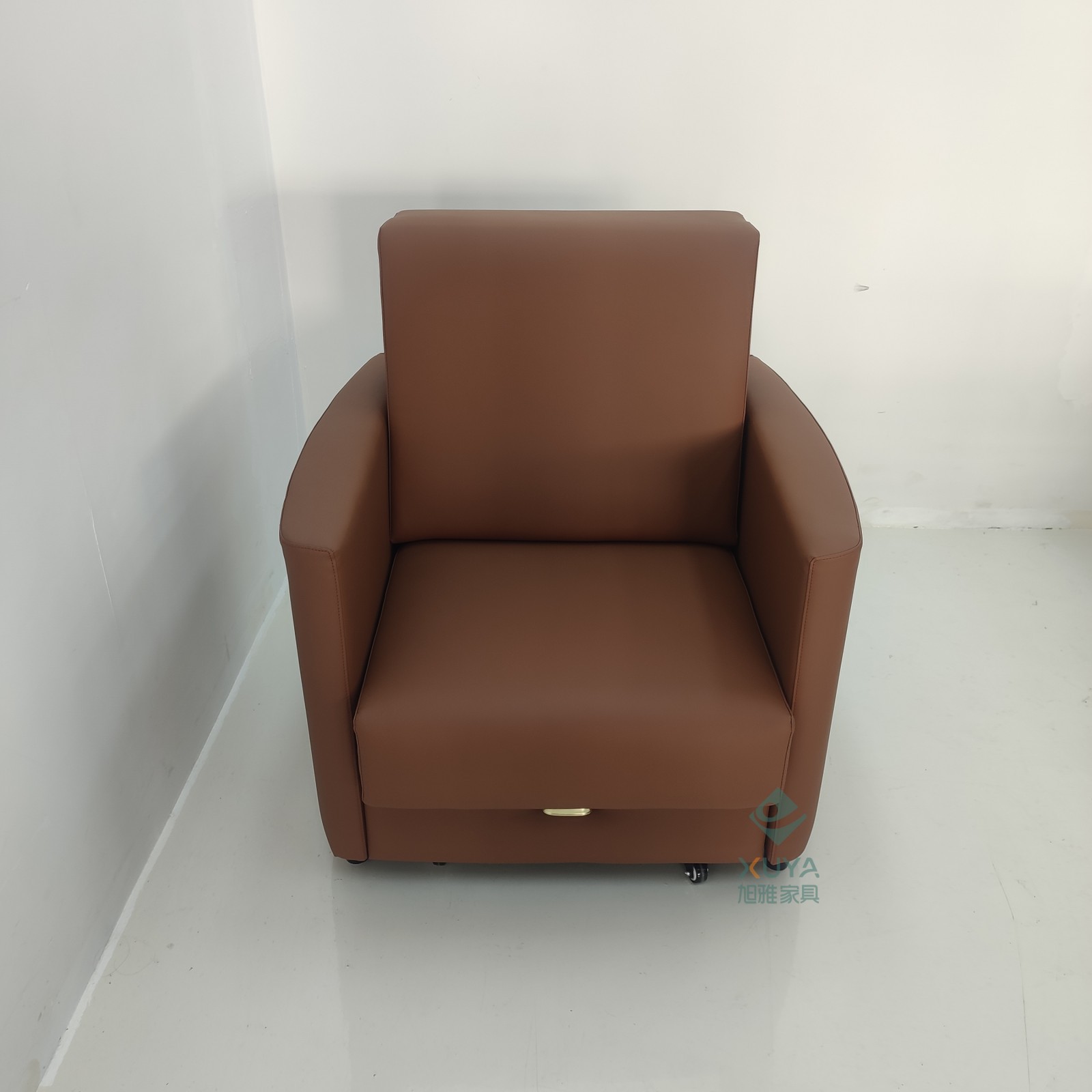 Sofá cama de una sola persona plegable de doble propósito sala de estar estudio sofá cama tecnología tela de cuero silla médica
