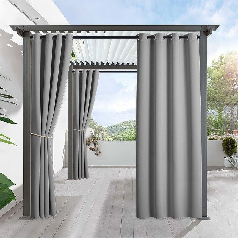 Outdoor Gazebo Rainproof Curtains, Balcony Waterproof Sunshade, Heat Insulation, Outdoor Courtyard Greenhouse Sunshade, Windproof Outdoor Gazebo Rainproof Curtains, Balcony Waterproof Sunshade, Heat Insulation, Outdoor Courtyard Greenhouse Sunshade, Windproof