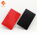 新品全彩色PVC芯片卡 红黑色PVC卡 带颜色PVC射频rfid卡