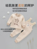 Demi-season keep warm down jacket, overall, trousers for boys, quilted thermal underwear girl's