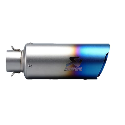 Motorcycle exhaust pipe, c13 double inclined exhaust pipe