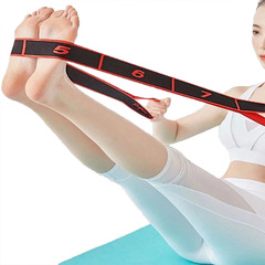子供のダンスのヨガの弾力帯は肩のフィットネスの女性の抵抗の訓練の器材の段階のデジタルの筋を引くストレッチベルトを開けます。