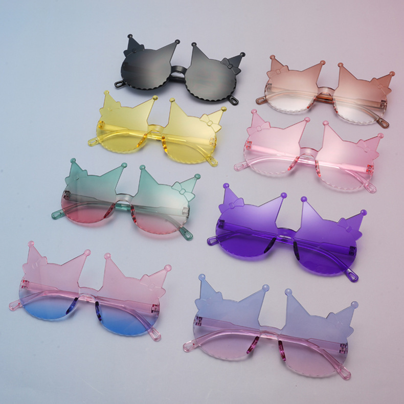 2025 nuevos lindos gafas de sol para niños PC en gafas de sol de comercio electrónico para correr gafas de protección solar UV para niños