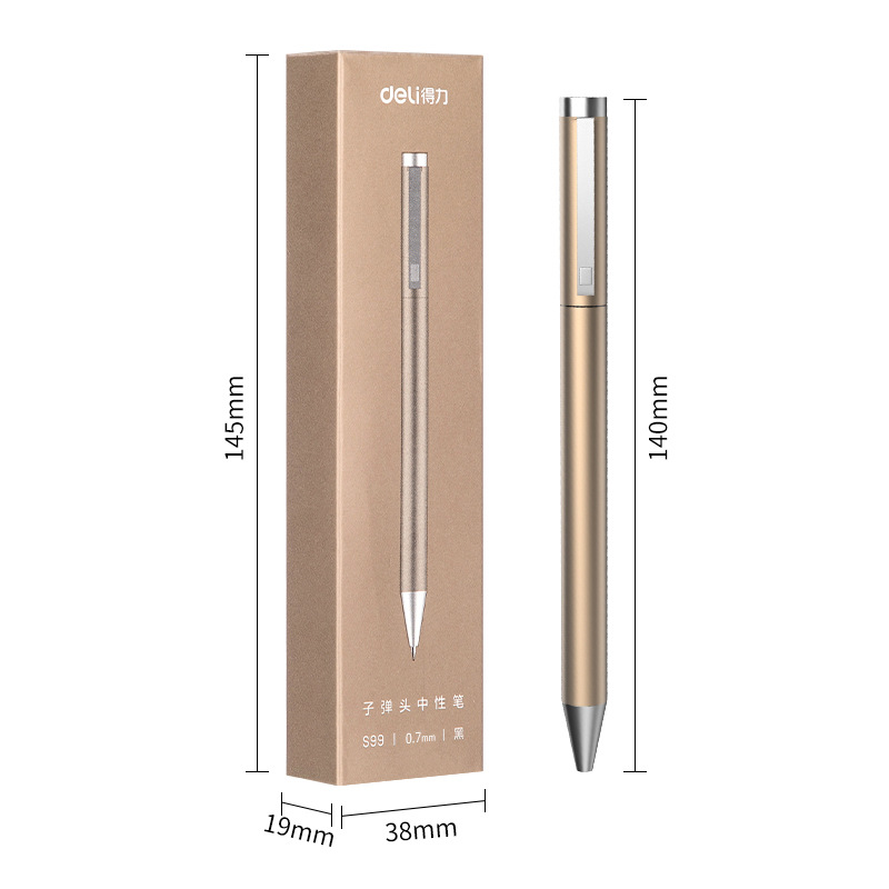 s99 샴페인 골드 [0.7mm 블랙]