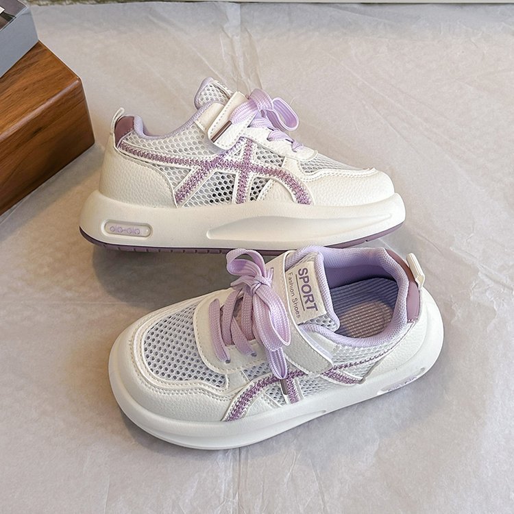 Children's Sports Shoes New Model 2026 Spring and Autumn Comfortable Breathable Fashion Casual Shoes for Older Children Student Sneakers
