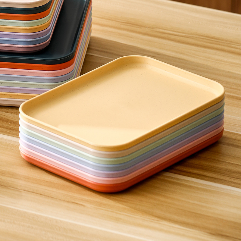 Source Factory Tray Plastic Catering Fast Food Serving Rectangular Restaurant Kindergarten Children's Jigsaw Piece Plate Source Factory Tray Plastic Catering Fast Food Serving Rectangular Restaurant Kindergarten Children's Jigsaw Piece Plate