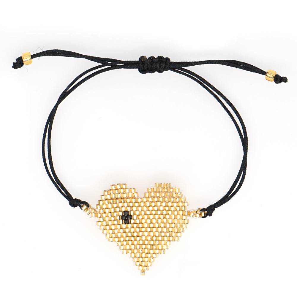 Valentine's Day Love Miyuki Rice Beads Bracelet display picture 12