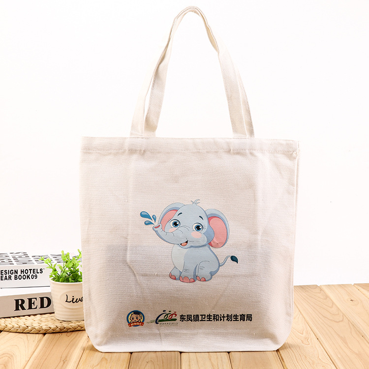 厂家定制供应帆布袋动漫卡通时尚购物棉布袋 时尚小巧轻便棉布袋
