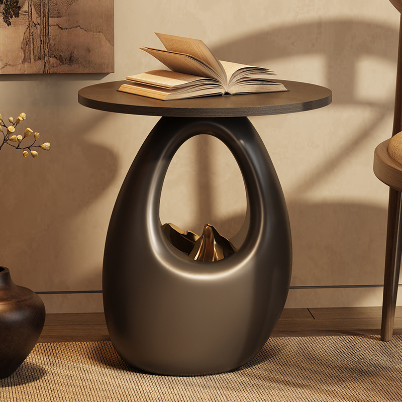 Fortune-Telling Small Coffee Table, Floor-Standing Living Room Ornaments, Accessible Luxury and High-End Sofa Next to the Housewarming Gift