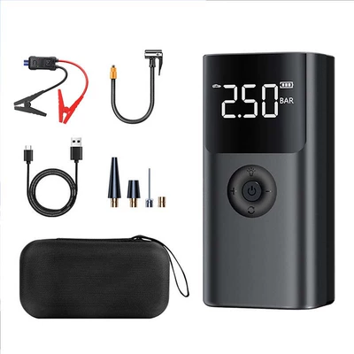 Trade Car Emergency Jump: Other Automotive Safety Supplies - black-12000mah-smart-clip-eva-bag