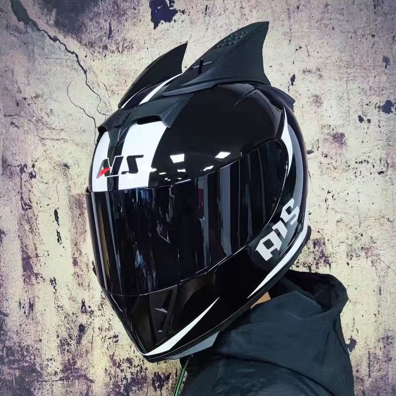 화이트 블레이드/차 거울+뿔