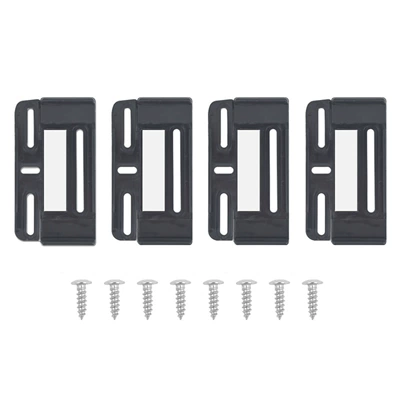 European License Plate Frame Simple License plate holder/license plate holder - black-buckle-wide