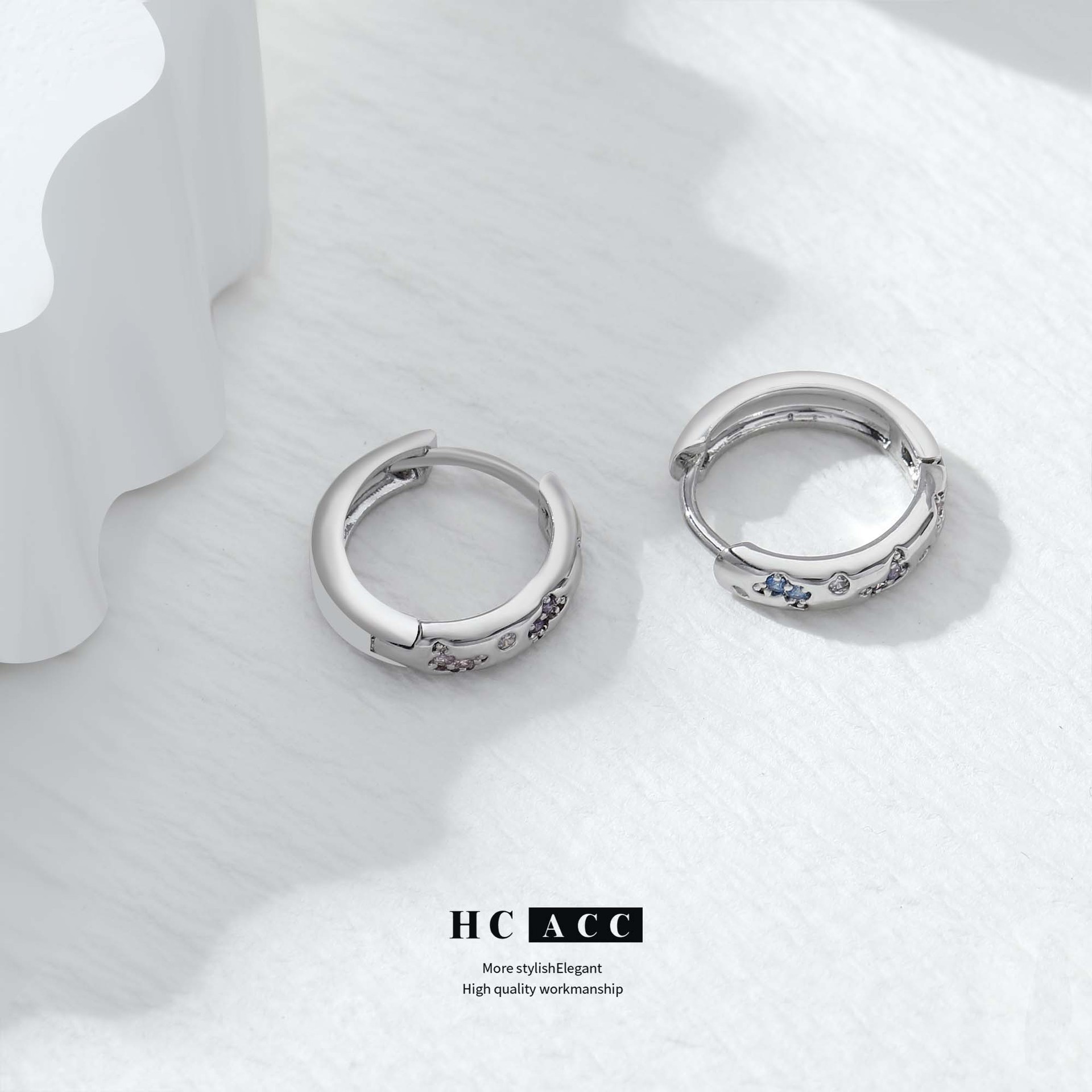 european-and-american-fashion-ins-style-inlaid-color-zircon-female-temperament-simple-circle-exquisite-design-sense-earring-earrings european-and-american-fashion-ins-style-inlaid-color-zircon-female-temperament-simple-circle-exquisite-design-sense-earring-earrings